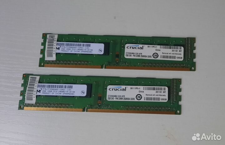 Оперативная память DDR3 4Gb