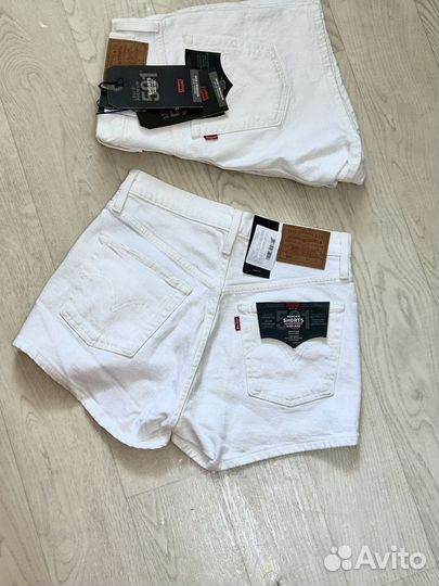 Шорты жен W25-29 «Levi's» 501 High Rise. Premium