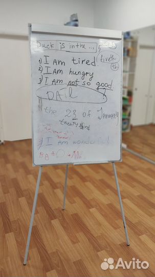Доска флипчарт магнитно маркерная