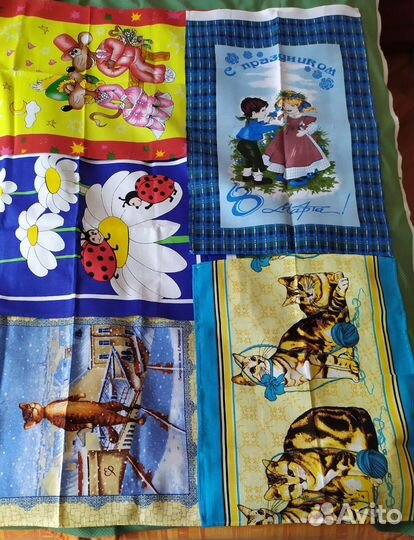 Полотенца кухонные