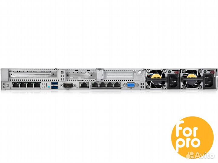 Сервер HP DL360 Gen9 10SFF 2xE5-2673v3 80GB, P840