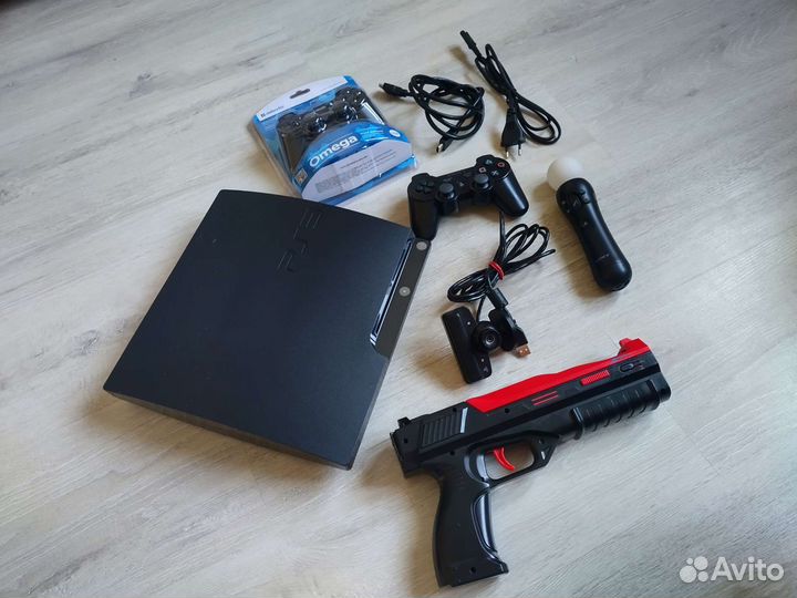 Ps3 аксессуары (Move, пушка, камера)