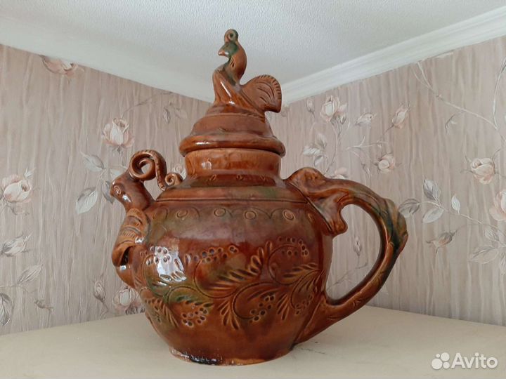 Глиняный кувшин СССР подарочный