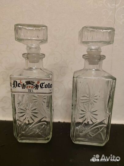 Флаконы от духов СССР