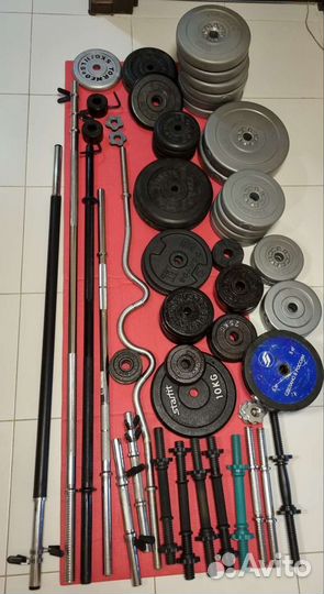 Диски (блины), грифы