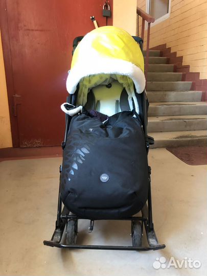 Коляска санки