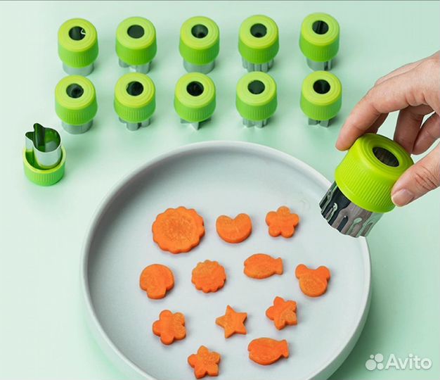 Фигурные насадки формочки ножи