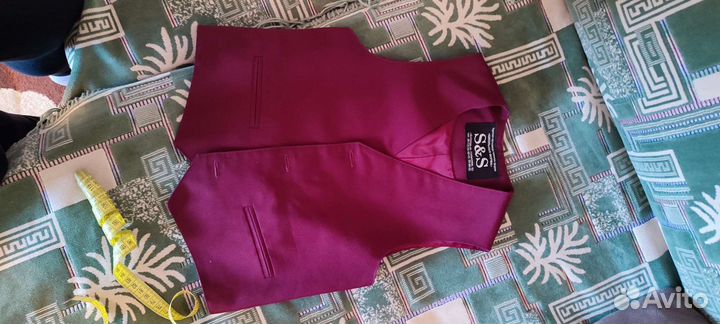 Пиджак жилет школьный