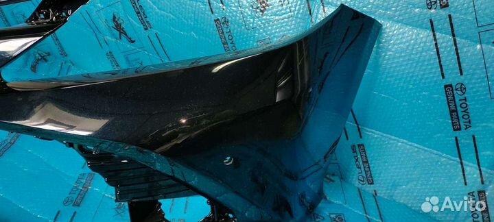 Передний бампер Камри 70 без омывателей Оригинал