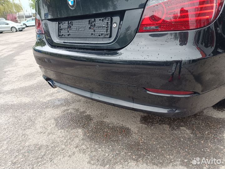 Задний бампер bmw e60 рестайлинг оригинал в цвет
