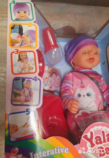 Новый интерактивный пупс с аксессуарами