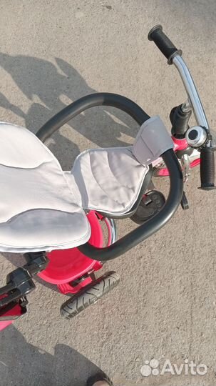 Детский велосипед с родительской ручкой