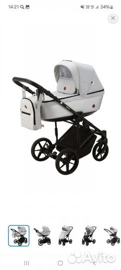 Коляска adamex 3 в 1