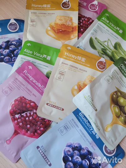 Тканевая маска для лица