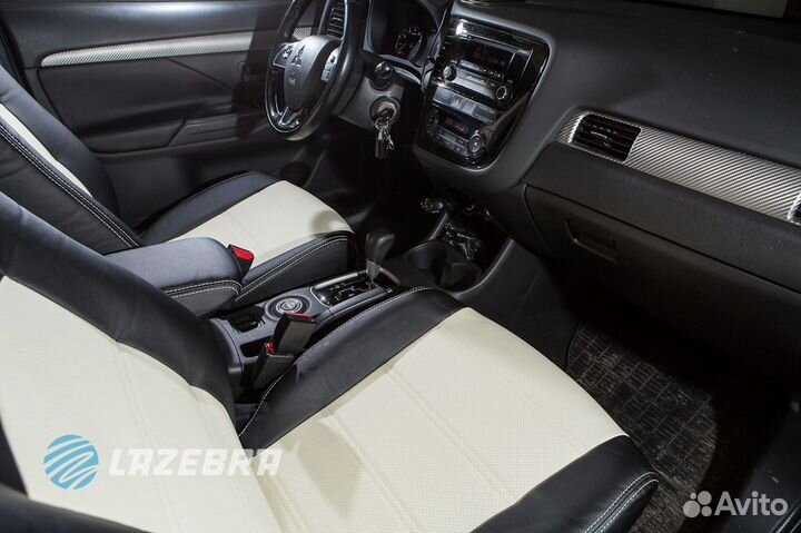 Чехлы из экокожи для Mitsubishi Outlander 3