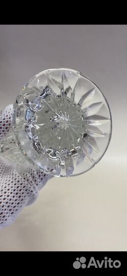 Ваза кубок СССР. Винтаж. Хрусталь