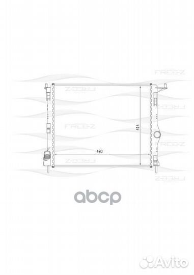 Радиатор KK0179 free-Z