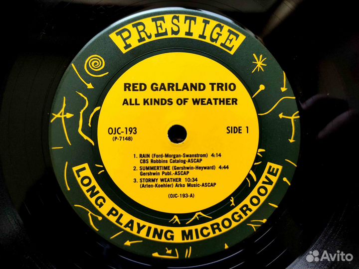 Red Garland – All Kinds Of Weather – US 1985