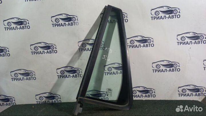 Стекло двери форточка заднее левое Land Rover