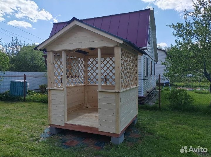 Беседка для дачи
