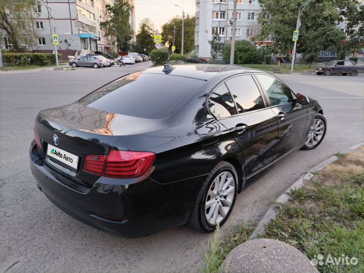 BMW 5 серия 2.0 AT, 2013, 247 000 км