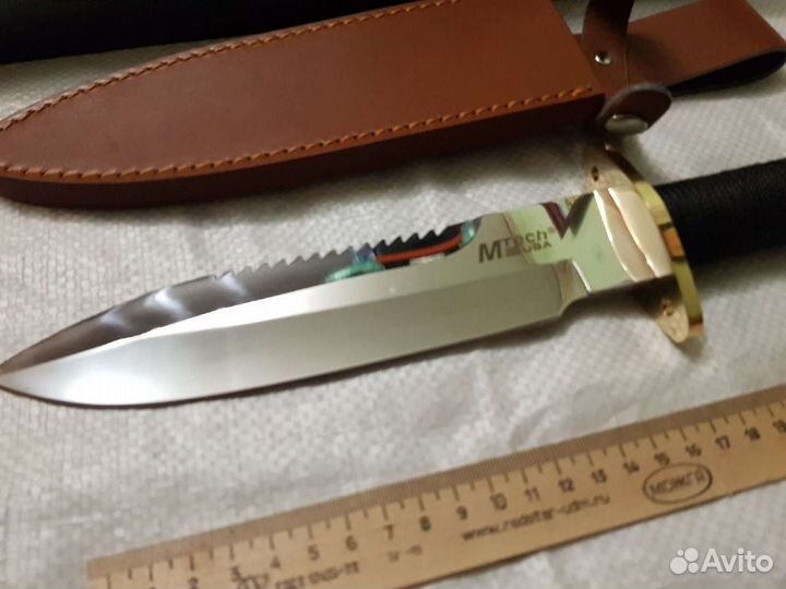 Нож походный с компасом