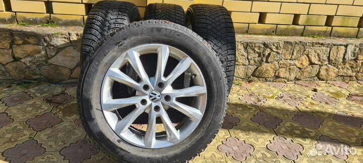 Комплект зимних колес 255/55 r18 Touareg