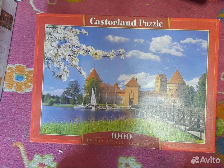 Пазлы на 1000 и 1500 деталей