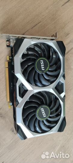 Видеокарта MSI GTX 1660 super ventus OC 6Gb