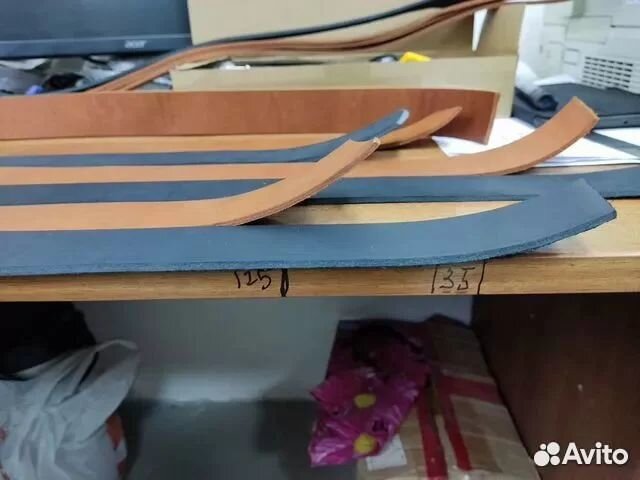 Кожаные ременные полосы (натуральная кожа)