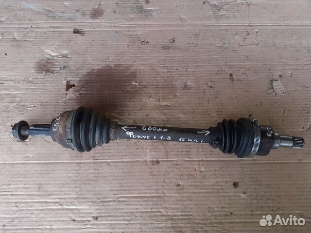 Полуось передняя левая Форд Фокус 1 1.8 бензин