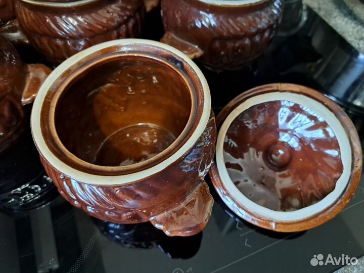 Горшок глинянный для запекания