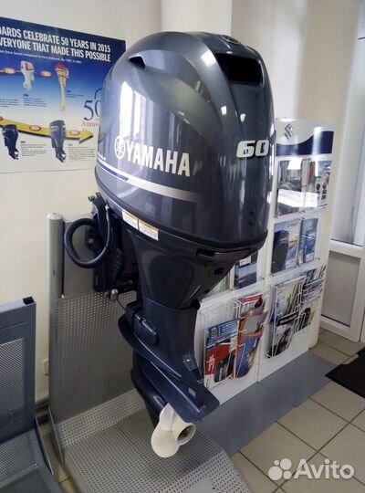 Yamaha F 60 Fetl новый 2023 лодочный мотор