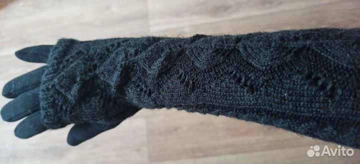 Перчатки женские длинные