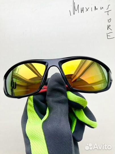 Очки с поляризацией с оранжевыми линзами