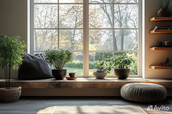 Каменный подоконник