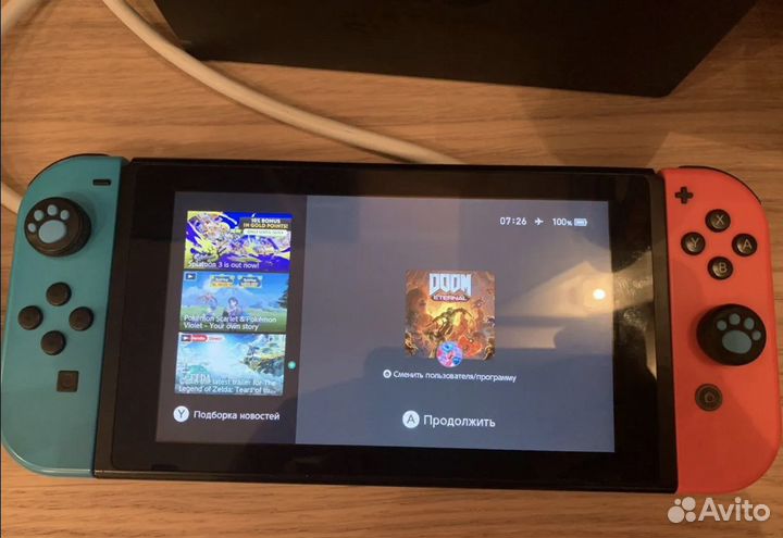 Прокат Nintendo switch с играми