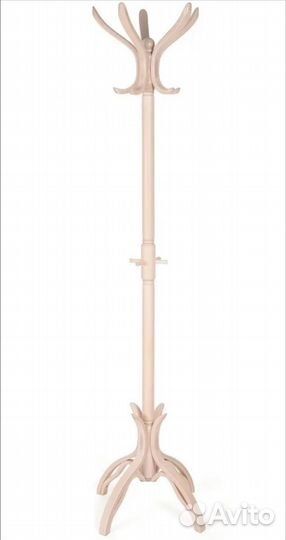 Вешалка напольная из массива березы