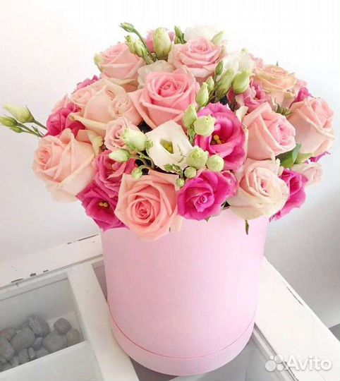 Цветы розы букет