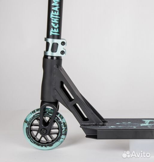 Трюковый самокат TechTeam Drop celadon (бирюзовый)