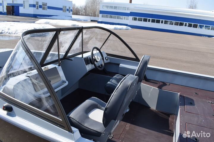 Новый катер для рыбалки Gold Fisher 500 DCM fish