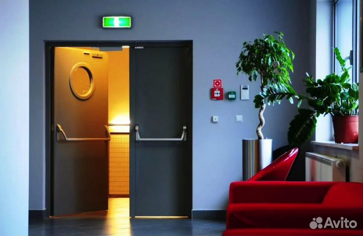 Дверь металлическая противопожарная монтаж 1-3 дня