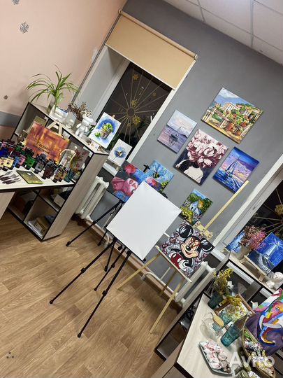 Мастер класс рисование, арт вечеринка