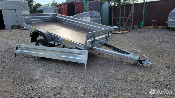 Легковой прицеп AvtoS 2.5 на 1.3 рессора Газель