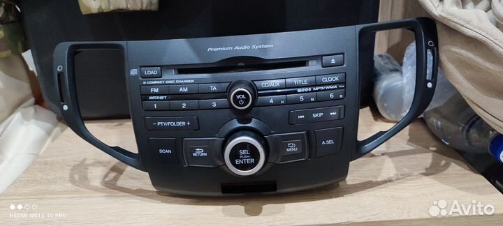 Штатная магнитола Honda Accord 8