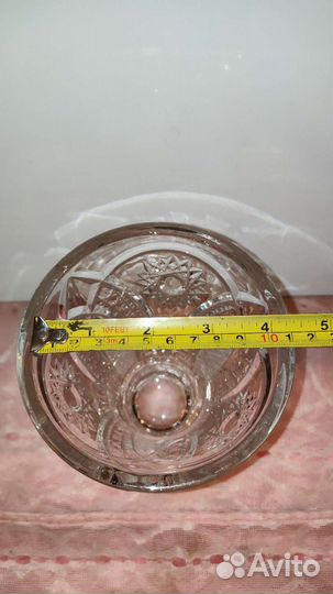 Ваза хрустальная СССР