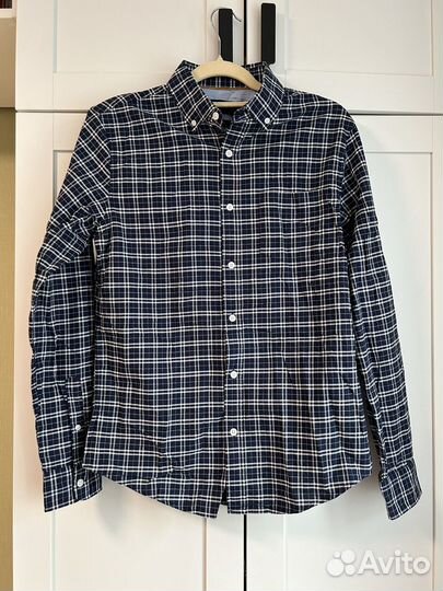 Рубашка мужская хлопковая в клетку