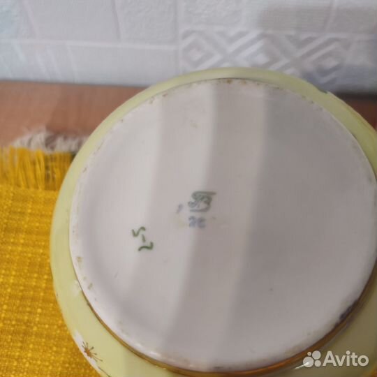 Сахарница из сервиза Липовый цвет