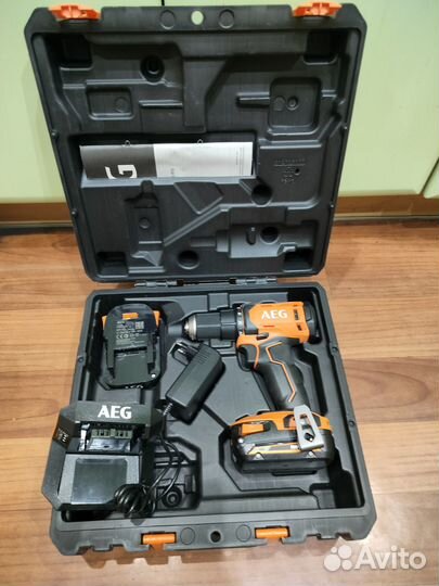 Дрель шуруповерт AEG BS18G4 новая