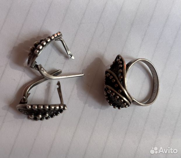 Серьги Винтаж СССР